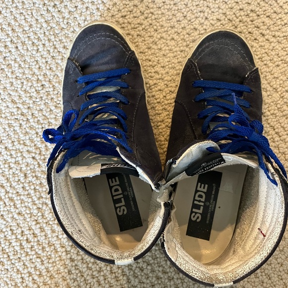 Golden Goose Slide high tops. Size 41. Good used condition. Plenty of wear left - Picture 2 of 6